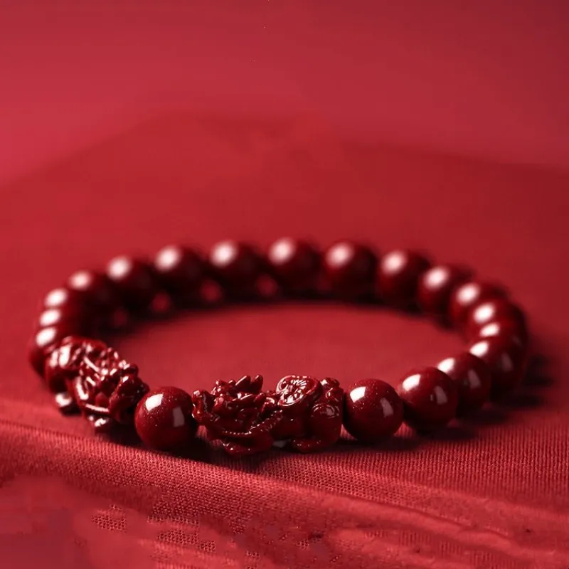 Sweet Kisses Reconstructed Cinnabar Bracelets Unisex-1