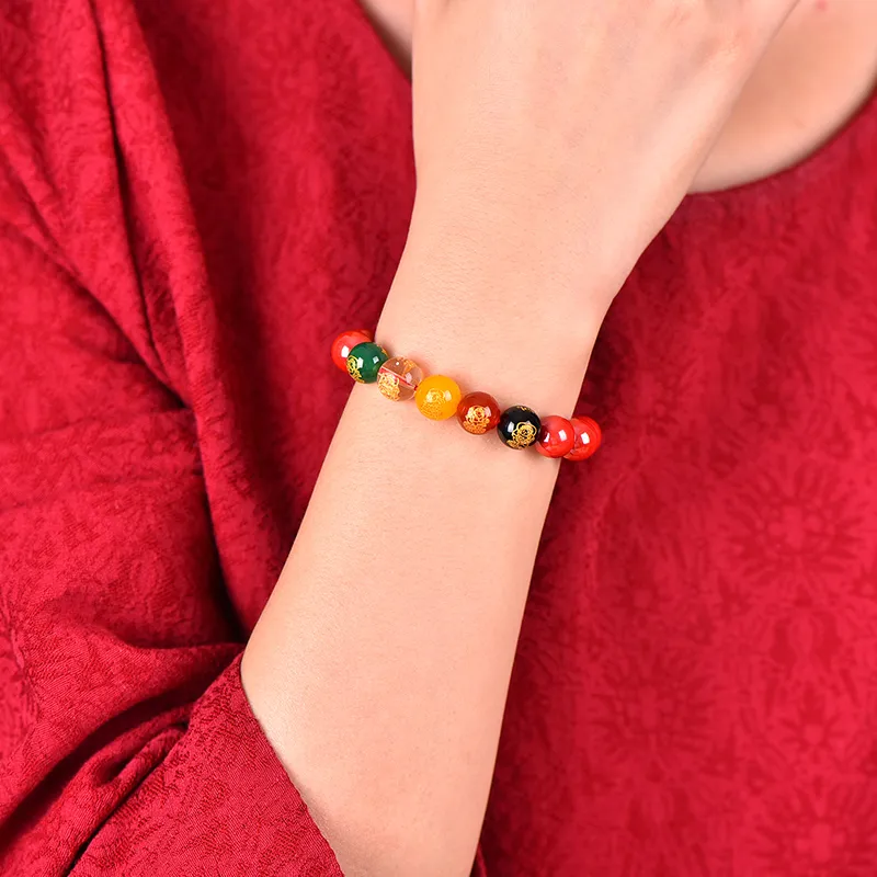 Sweet Kisses Reconstructed Cinnabar Bracelets Unisex-1