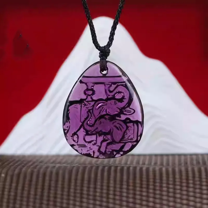 Sweet Kisses Colored Glaze Necklaces Unisex-4