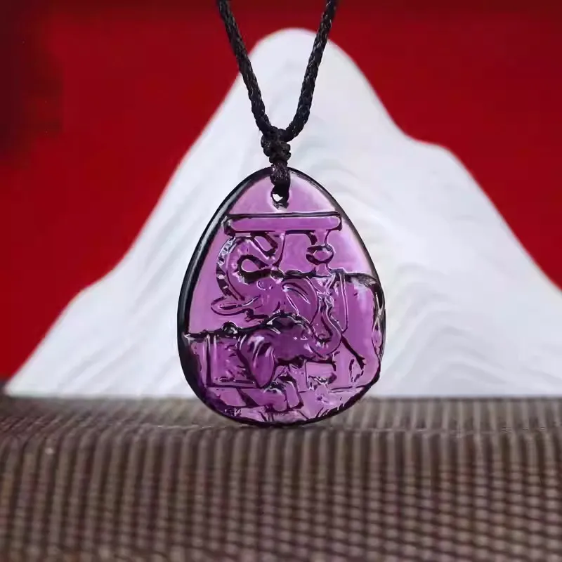 Sweet Kisses Colored Glaze Necklaces Unisex-3