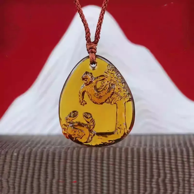 Sweet Kisses Colored Glaze Necklaces Unisex-1