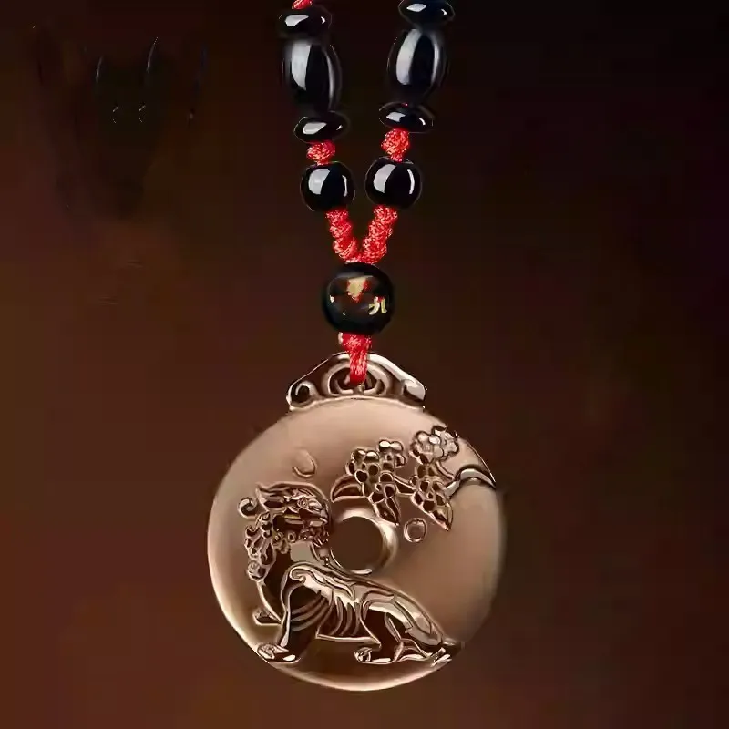 Sweet Kisses Obsidian Necklaces Unisex-2