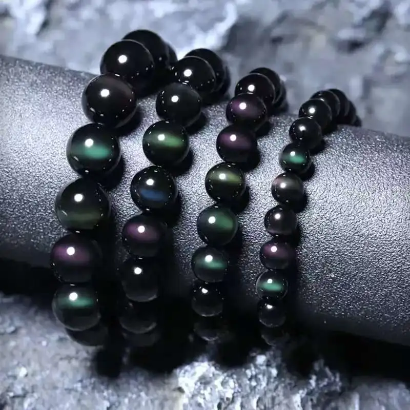 Sweet Kisses Obsidian Bracelets Unisex-1