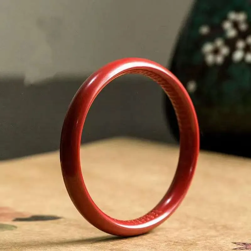 Sweet Kisses Reconstructed Cinnabar Bangles Women's-2
