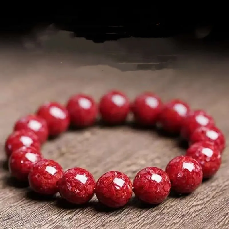 Sweet Kisses Cinnabar Jade Bracelets Unisex-1