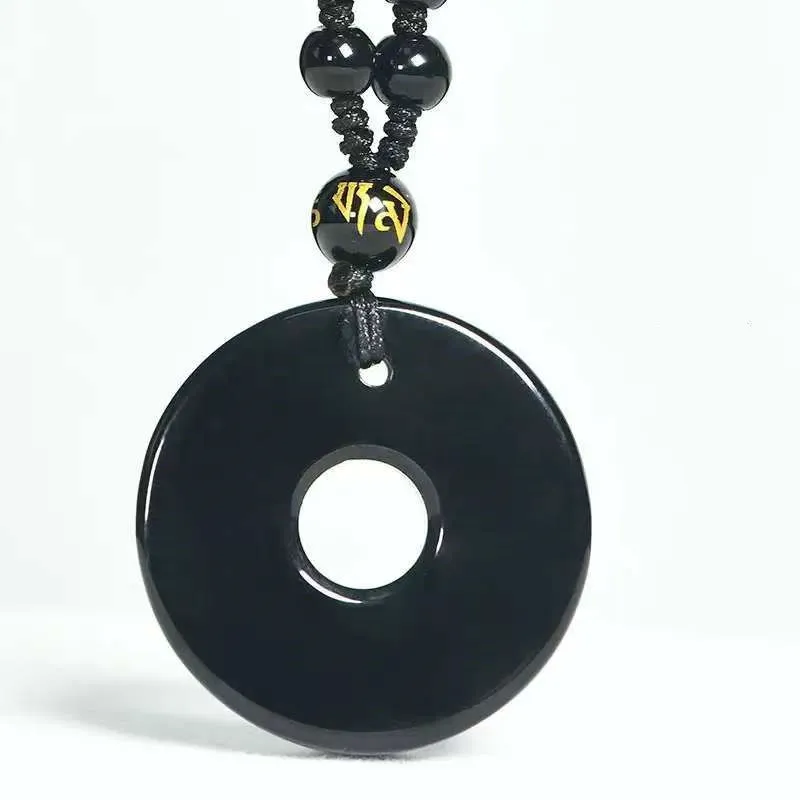 Sweet Kisses Obsidian Necklaces Unisex-4