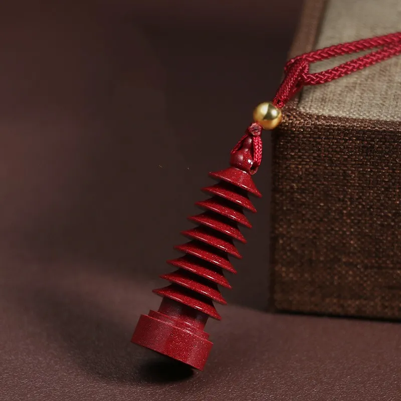 Sweet Kisses Reconstructed Cinnabar Necklaces Unisex-1