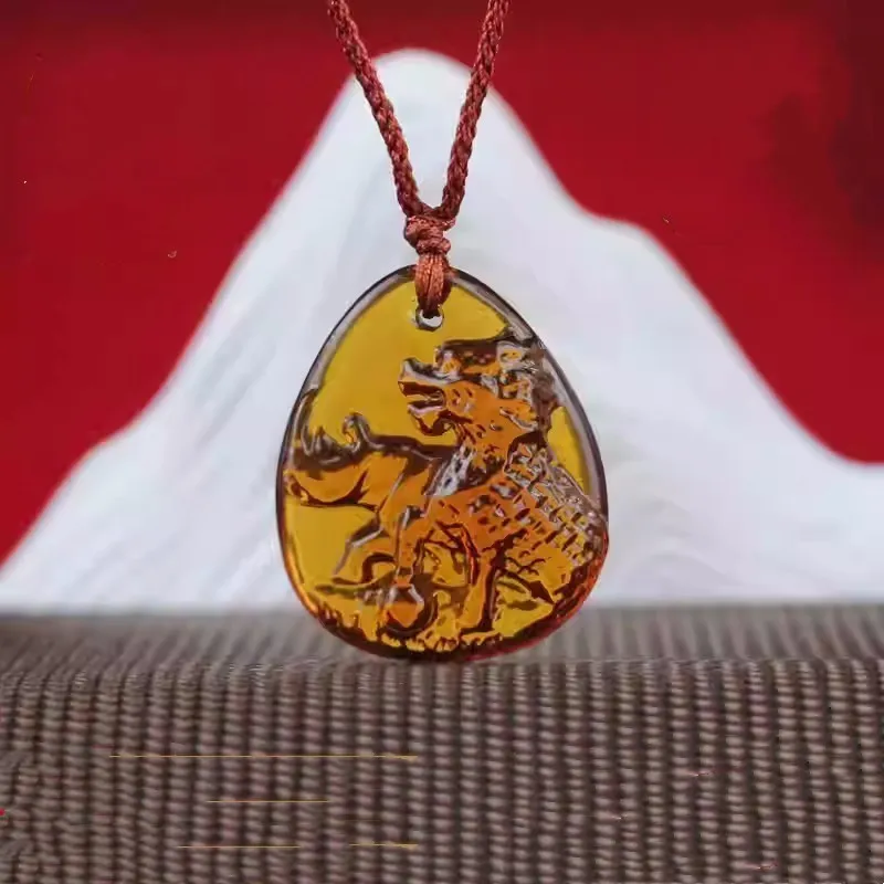 Sweet Kisses Colored Glaze Necklaces Unisex-1