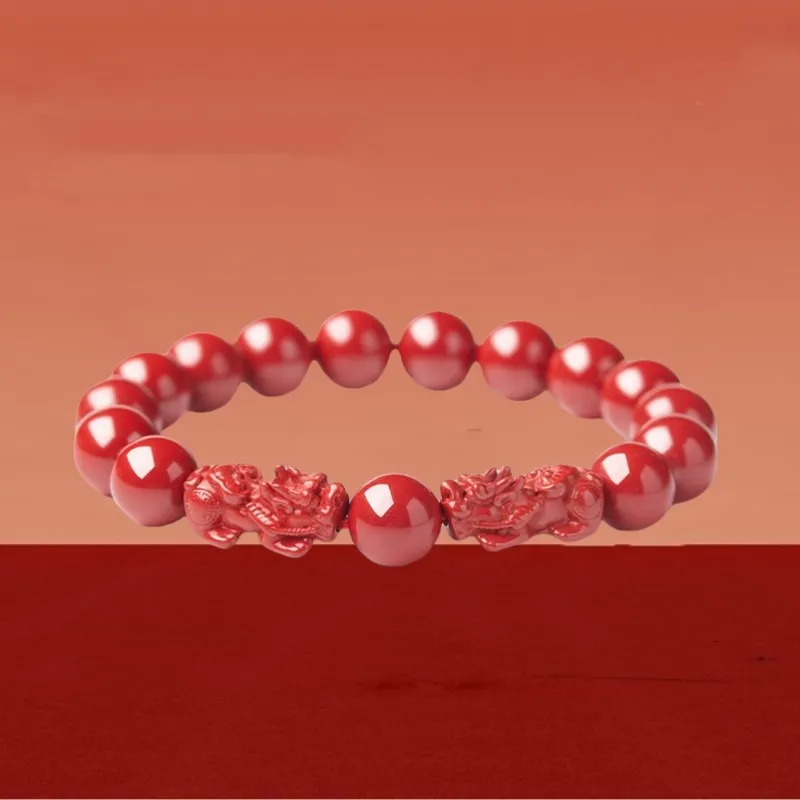 Sweet Kisses Reconstructed Cinnabar Bracelets Unisex-1