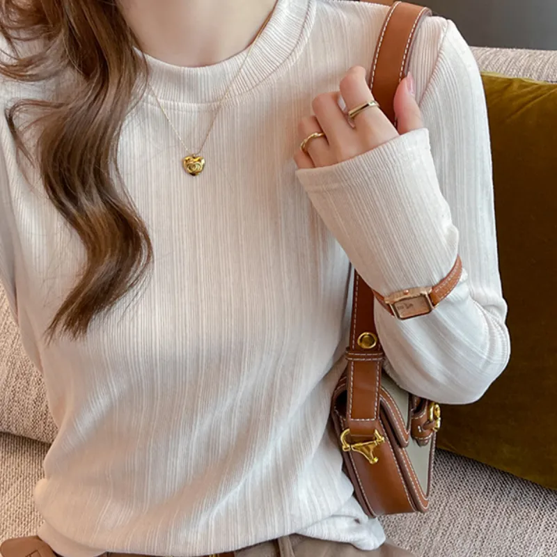 YIMANLI Fall And Winter Thermal Top Women's-17
