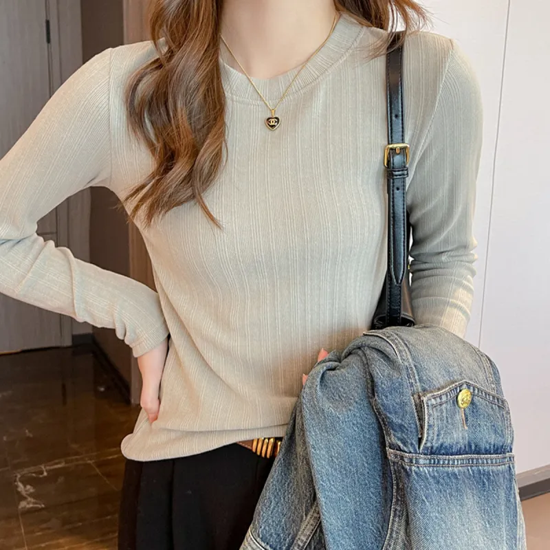 YIMANLI Fall And Winter Thermal Top Women's-8