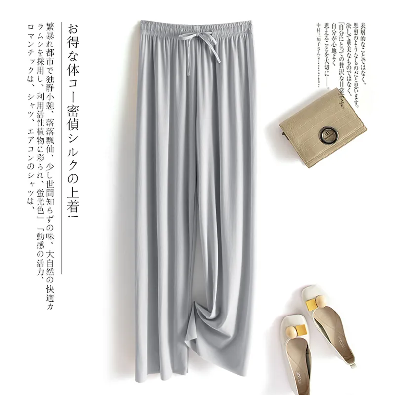 YIMANLI Casual Pants Women's Gray-1