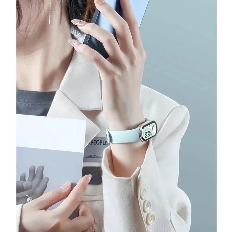 APEPALOG Xiaomi Compatibility Watch Band Silicone Material-5