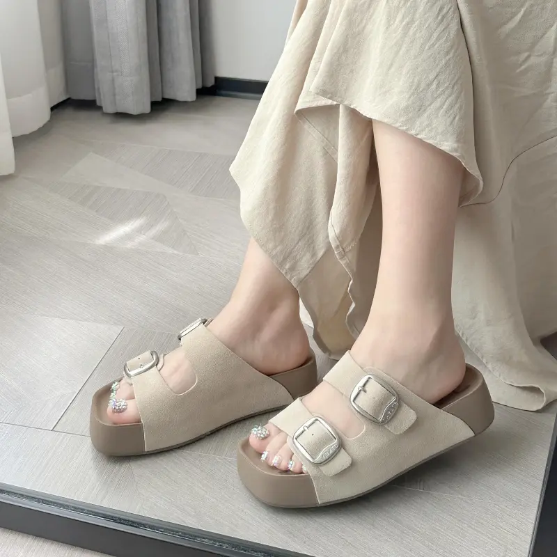 ST&SAT Antibacterial, Slip Resistant, Odor Resistant Slide Slippers Women's-8