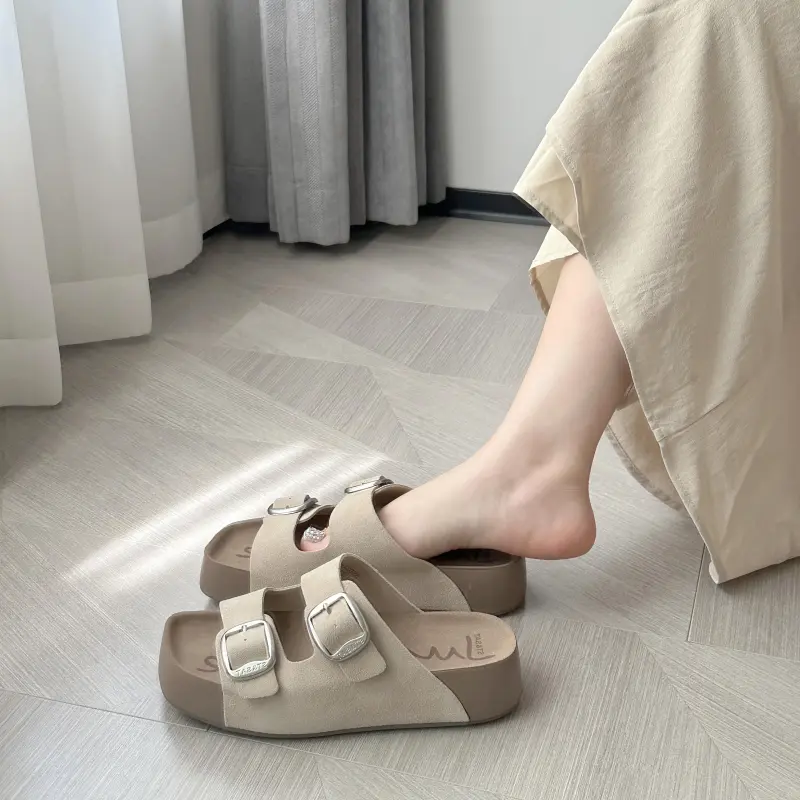 ST&SAT Antibacterial, Slip Resistant, Odor Resistant Slide Slippers Women's-5
