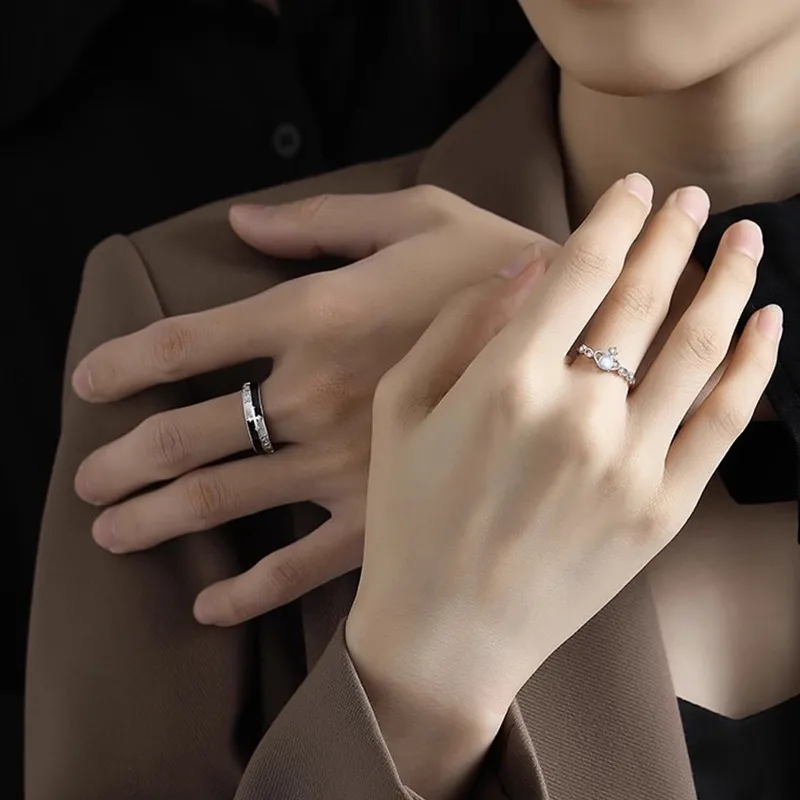 FANSHINER S925 Silver Rings Unisex-1