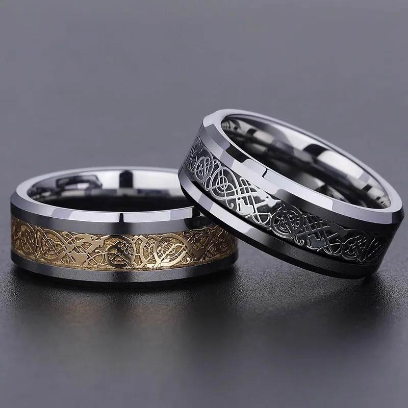 FANSHINER Titanium Steel Rings Men's-1
