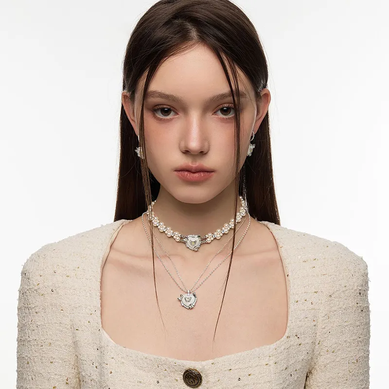 FANSHINER Alloy Necklaces Women's-3