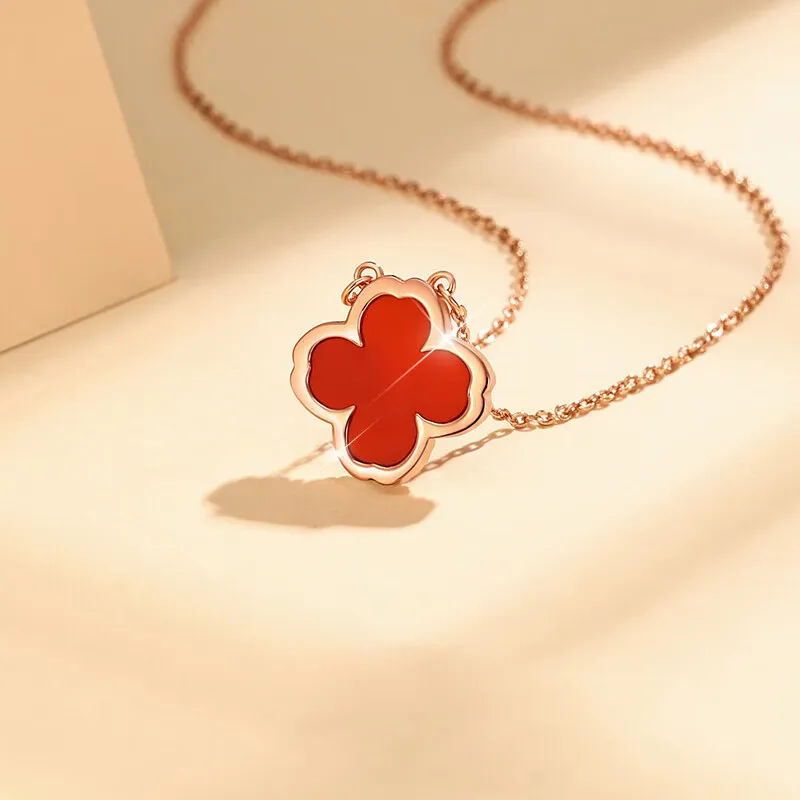 FANSHINER S999 Fine Silver Necklaces Women's-3