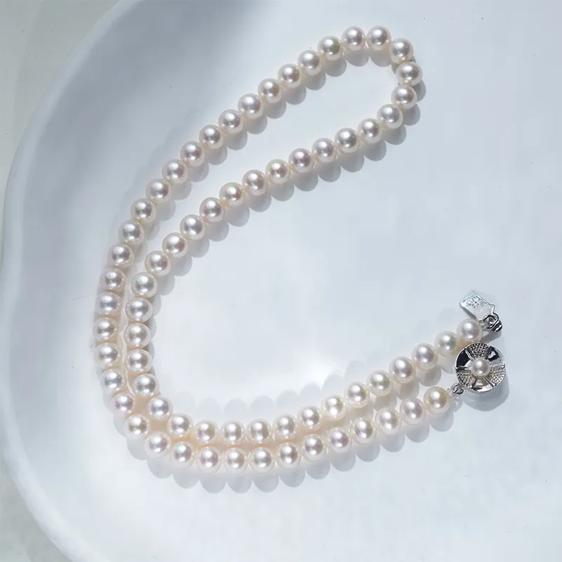 FANSHINER Pearl Necklaces Women's-1