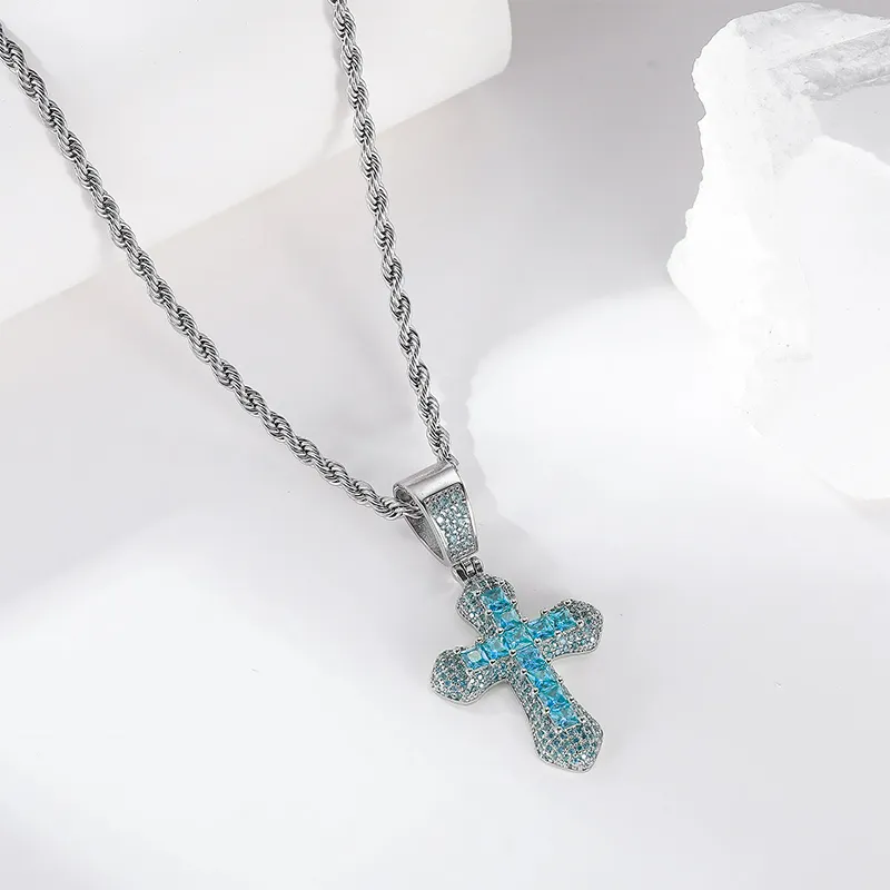 FANSHINER Titanium Steel Necklaces Unisex-4