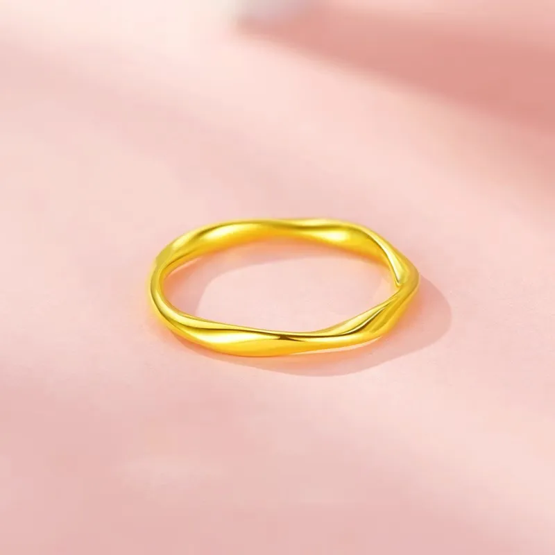 FANSHINER Alloy, Surface Gold Plated Rings Unisex-2