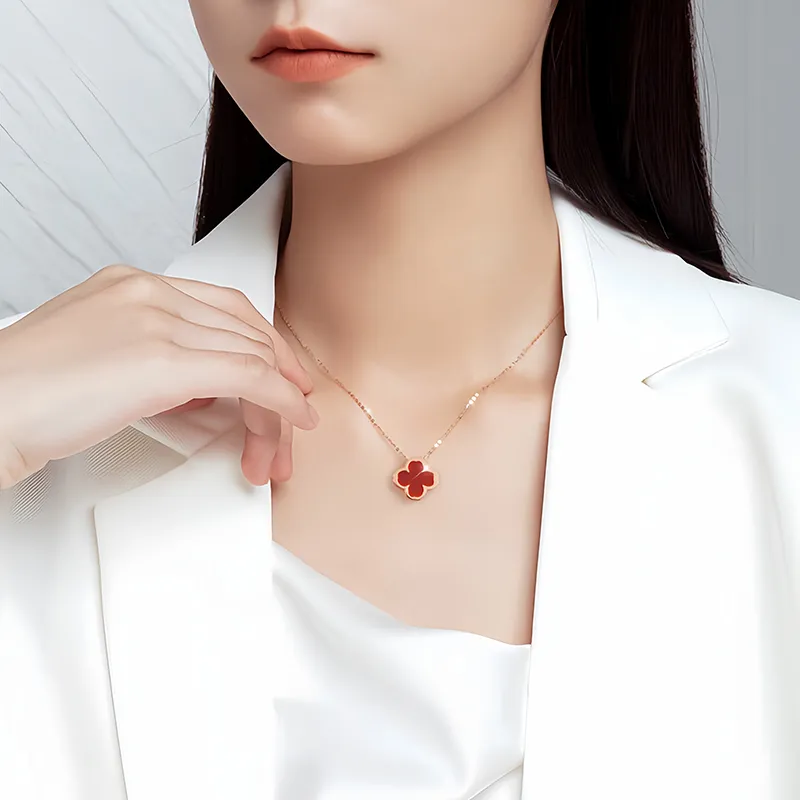 FANSHINER S999 Fine Silver Necklaces Women's-4