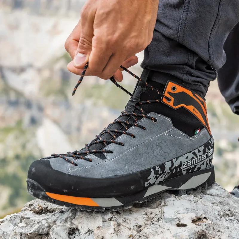 Zambella Waterproof And Breathable Coverage Low-Top Hiking Shoes Men's Gray-2