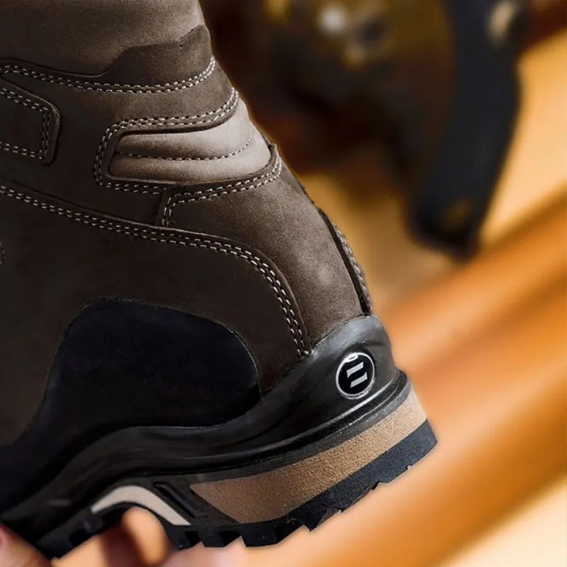 Zambella Waterproof And Breathable Coverage Support Mid-Top Hiking Shoes Men's Dark Brown-2