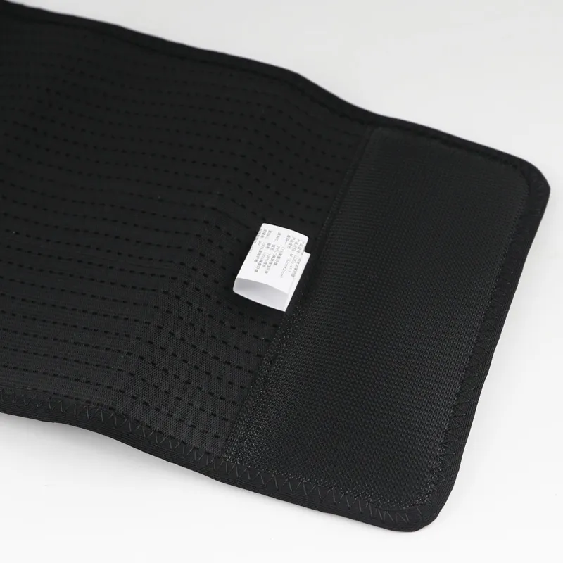 LiNing Back Support Braces Breathable Protective Compression Slip Resistant Black Polyester-5