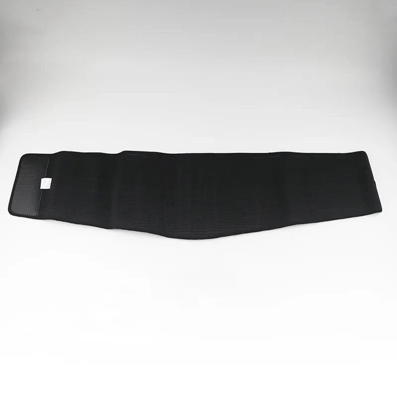 LiNing Back Support Braces Breathable Protective Compression Slip Resistant Black Polyester-2