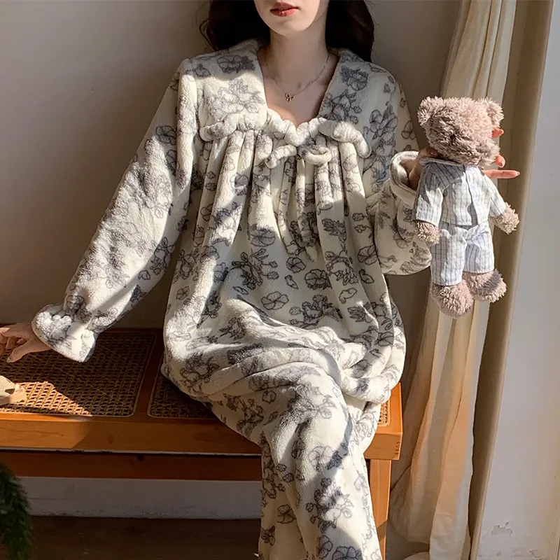OEING Pajama Set Women's Image Color-3