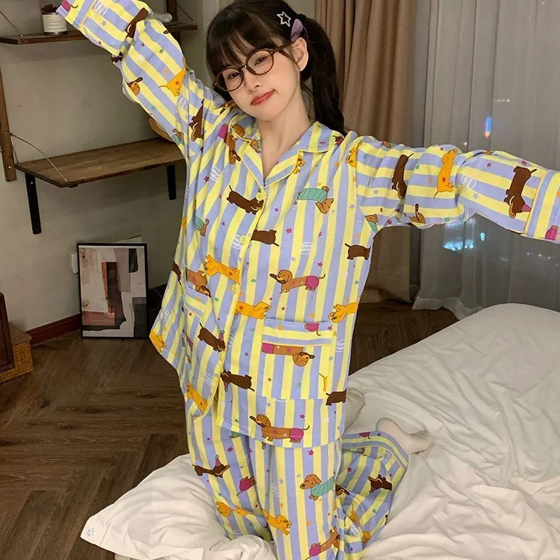 OEING Pajama Set Women's Image Color-4