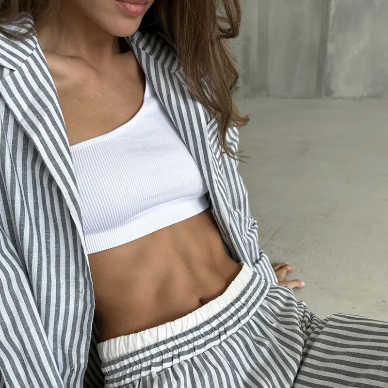 OEING Pajama Set Women's Image Color-1