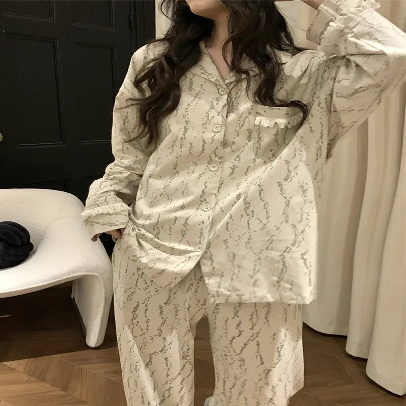 OEING Pajama Set Women's Image Color-1