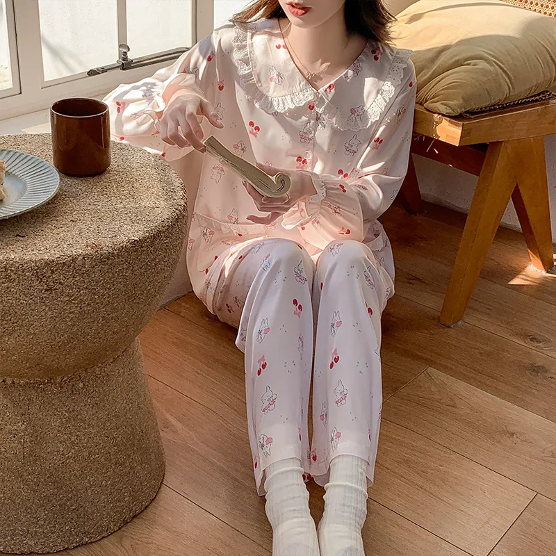 OEING Pajama Set Women's Image Color-5