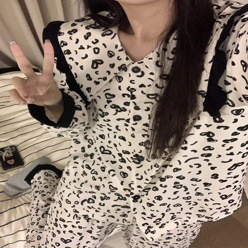 OEING Pajama Set Women's Image Color-1