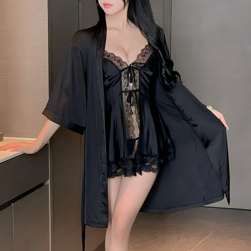 OEING Women's Bath Robes-1