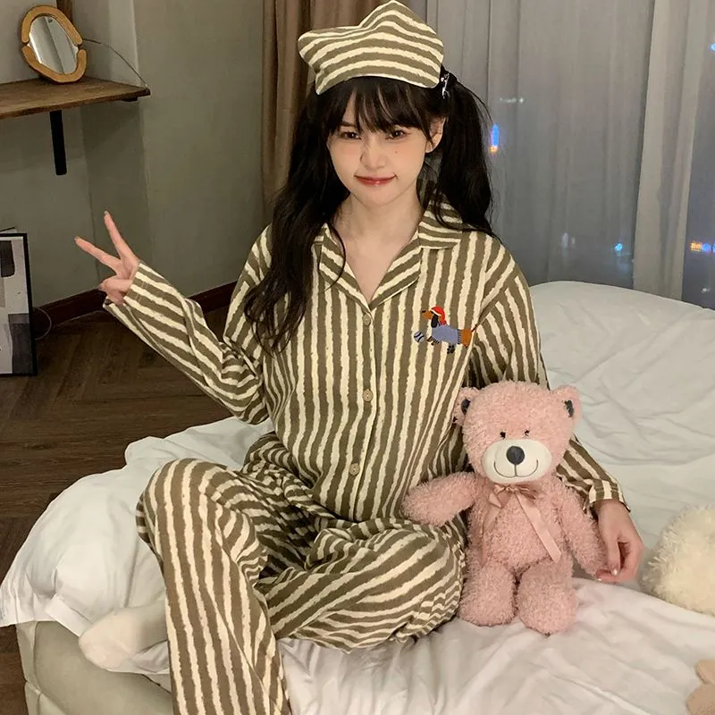 OEING Pajama Set Women's Image Color-3
