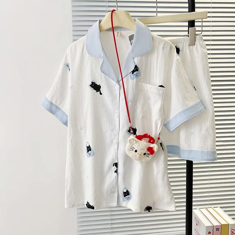 OEING Pajama Set Women's Image Color-3