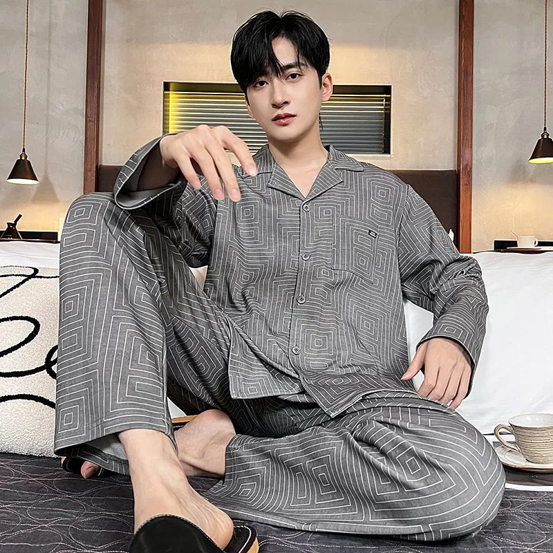 OEING Men Pajama Sets-1