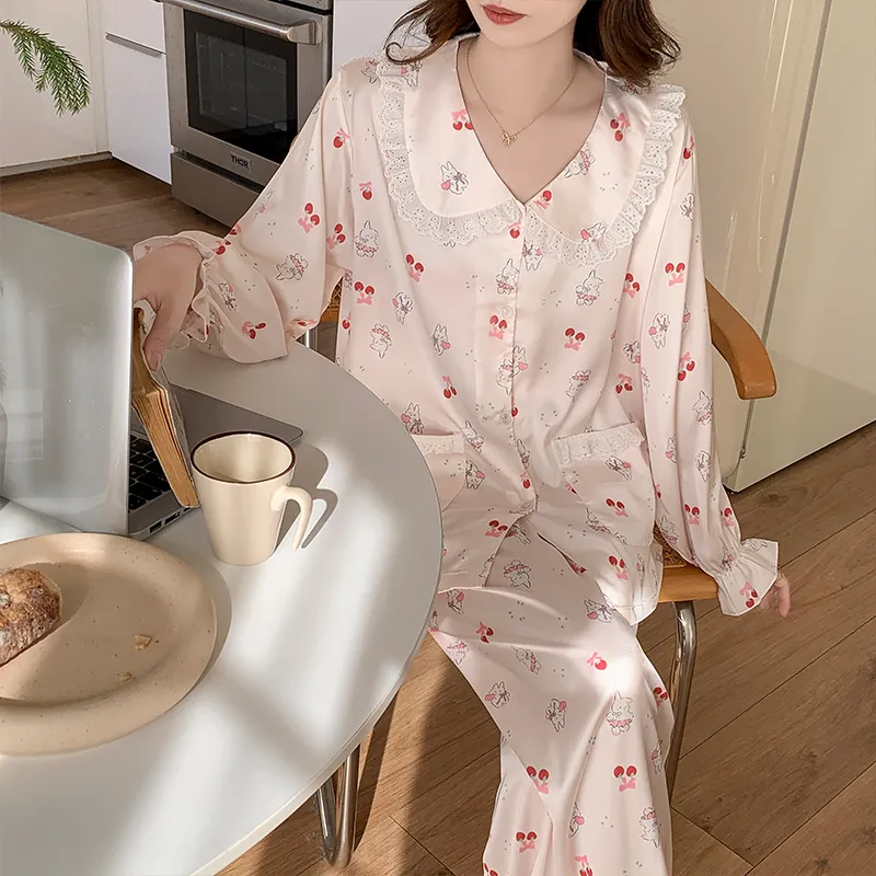 OEING Pajama Set Women's Image Color-1