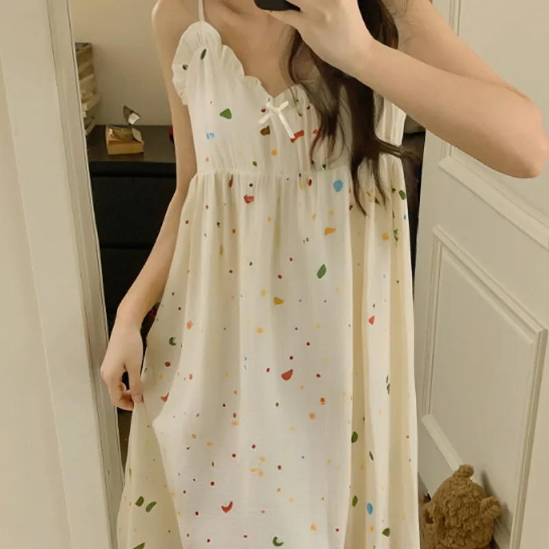 OEING Nightgown Women's Apricot-1