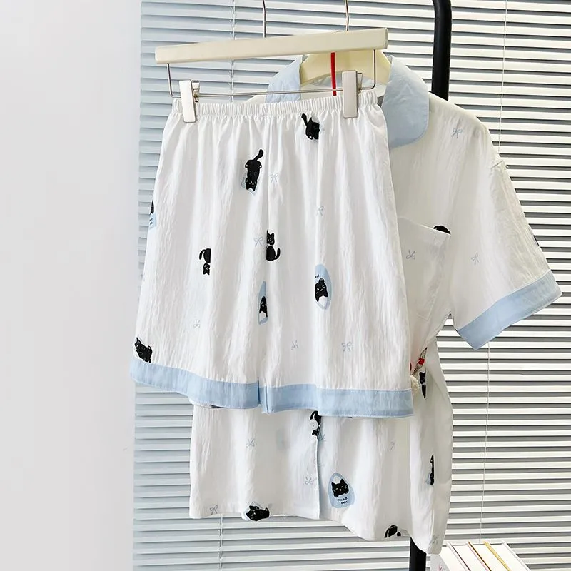 OEING Pajama Set Women's Image Color-4