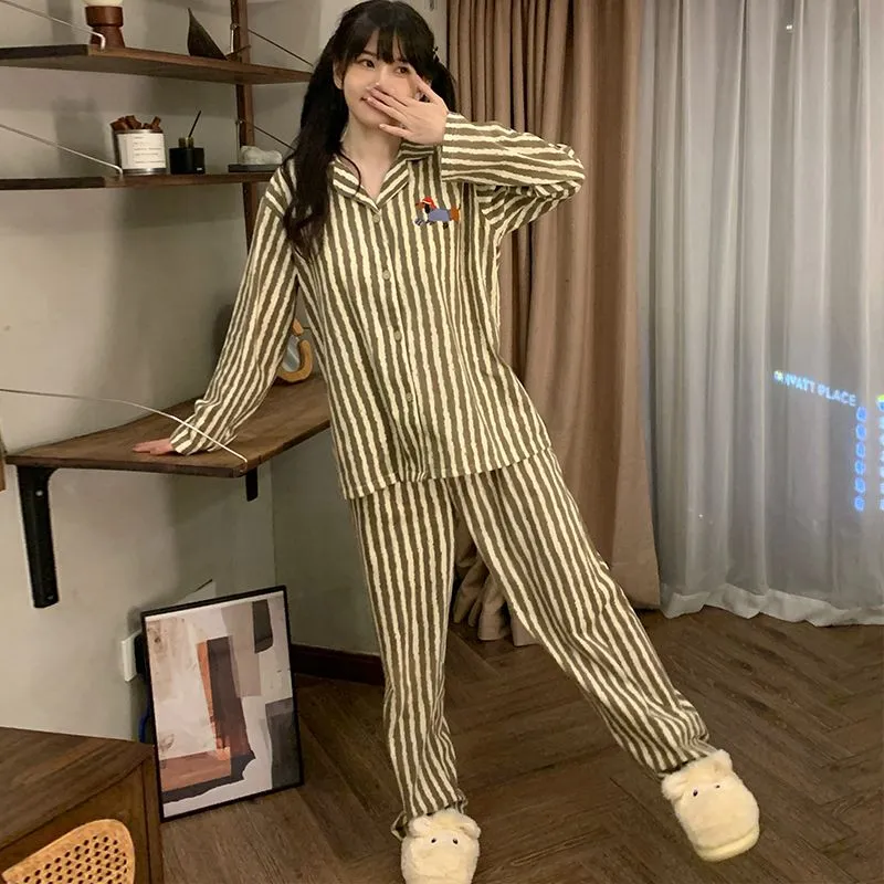OEING Pajama Set Women's Image Color-4