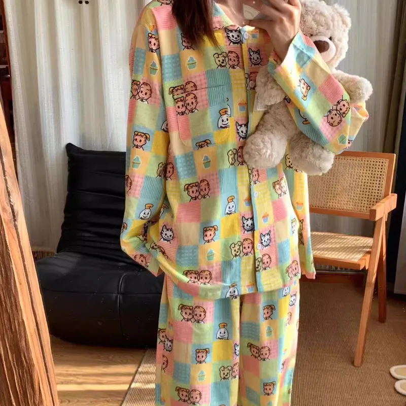 OEING Pajama Set Women's Gift Box Set Image Color-4