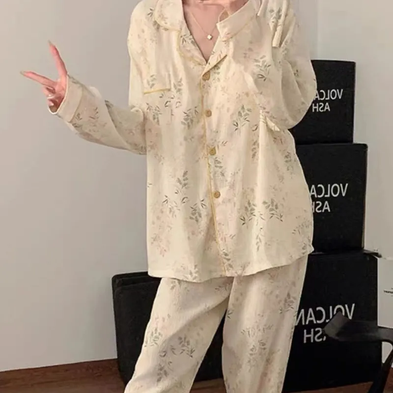 OEING Pajama Set Women's Box Image Color-4