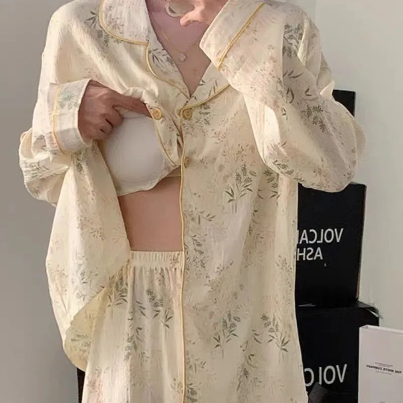OEING Pajama Set Women's Box Image Color-2
