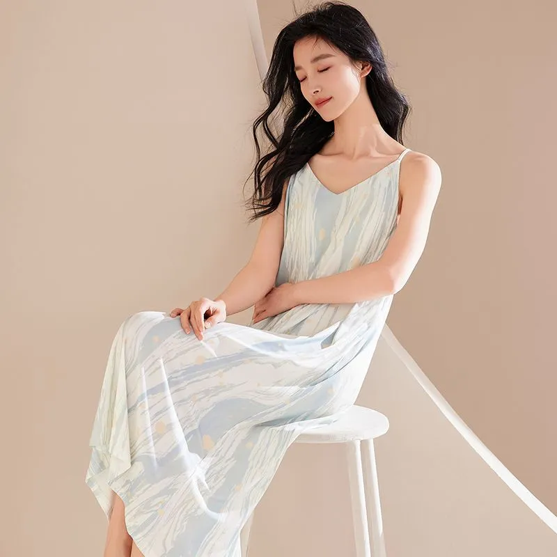 OEING Nightgown Women's Image Color-3