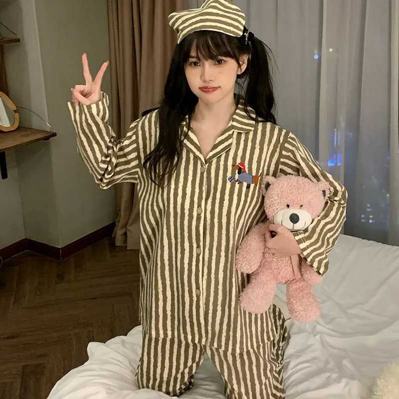 OEING Pajama Set Women's Image Color-5